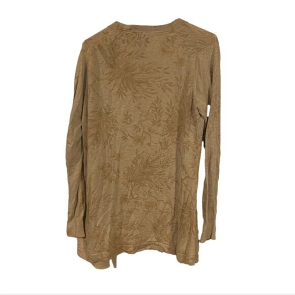 EDDIE‎ Bauer Large Tan Cardigan Sweater - Picture 4 of 4